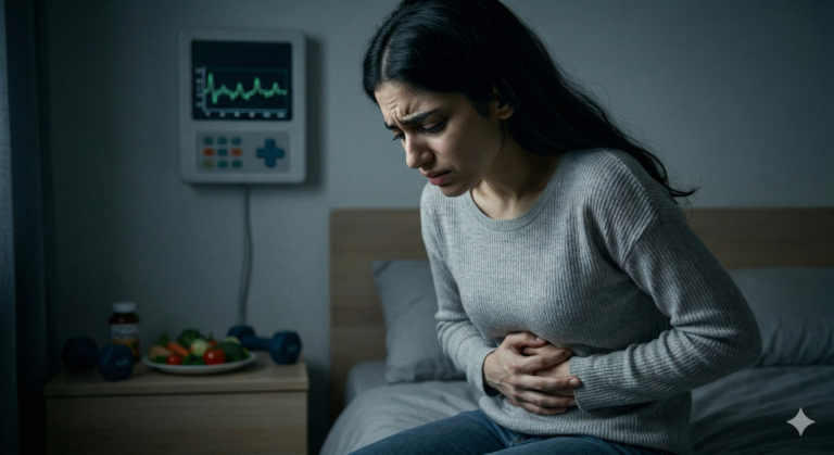 فتاة تعاني من الألم المزمن وتبحث عن التشافي